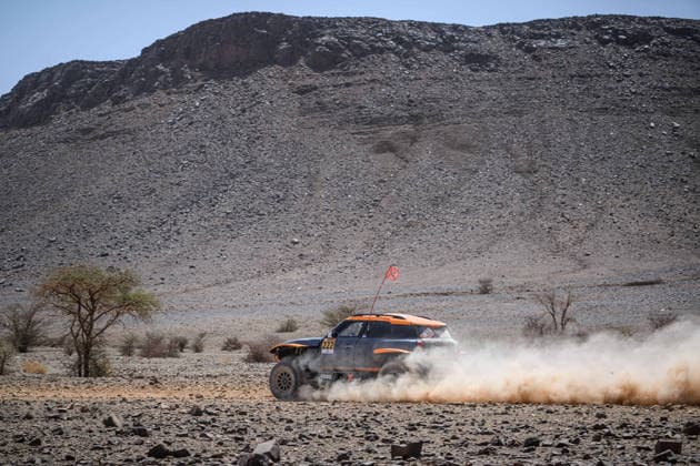 W2RC - RALLYE DU MAROC 2026 222 DE MEVIUS Guillaume (bel), BAUMEL Mathieu (fra), X-Raid Mini JCW 3.0i, X-Raid Team, FIA W2RC, ULT T1+, action, during the Stage 1 of the Rallye du Maroc 2026, 4th round of the 2026 WR2C Championship from September 29, 2026 between Agadir and Zagora, Morocco - AgadirMorocco  Copyright: xFREDERICxLExFLOCxHx