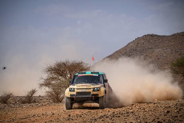W2RC - RALLYE DU MAROC 2026 502 BACIUSKA Rokas (ltu), VIDAL Oriol (esp), Defender Dakar D7X-R, Defender Rally, FIA W2RC, STK STK, action, during the Stage 1 of the Rallye du Maroc 2026, 4th round of the 2026 WR2C Championship from September 29, 2026 between Agadir and Zagora, Morocco - AgadirMorocco Copyright: xFREDERICxLExFLOCxHx