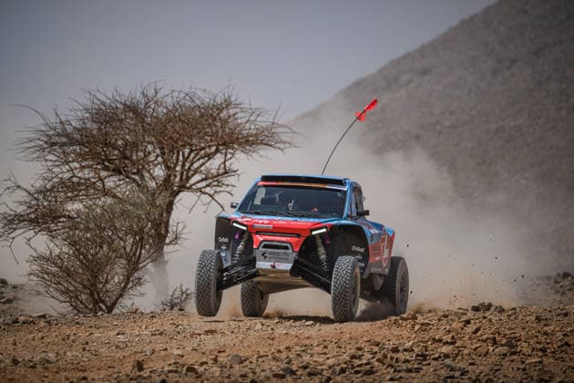 W2RC - RALLYE DU MAROC 2026 304 SPIERINGS Paul (ned), SENDERS Kala (ned), Taurus Evo Max, Rebellion - Spierings, FIA W2RC, CHG CHG1, action, during the Stage 1 of the Rallye du Maroc 2026, 4th round of the 2026 WR2C Championship from September 29, 2026 between Agadir and Zagora, Morocco - AgadirMorocco  Copyright: xFREDERICxLExFLOCxHx