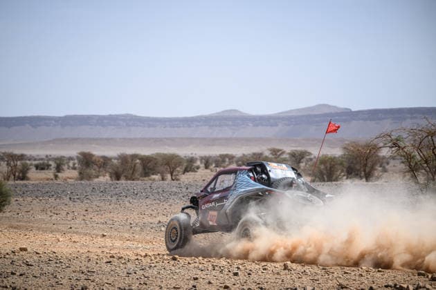 W2RC - RALLYE DU MAROC 2026 307 AL-KUWARI Abdulaziz (qat), PANSERI Xavier (fra), BRP Can-Am Maverick R Challenger, QMMF Team, FIA W2RC, CHG CHG1, action, during the Stage 1 of the Rallye du Maroc 2026, 4th round of the 2026 WR2C Championship from September 29, 2026 between Agadir and Zagora, Morocco - AgadirMorocco  Copyright: xFREDERICxLExFLOCxHx