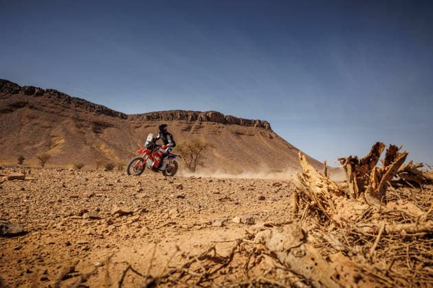 W2RC - RALLYE DU MAROC 2026 64 AMARAL Salvador (por), Wingmotor Honda, Honda 450 Rally Factory Replica, FIM W2RC, Rally 2, action, during the Stage 1 of the Rallye du Maroc 2026, 4th round of the 2026 WR2C Championship from September 29, 2026 between Agadir and Zagora, Morocco - AgadirMorocco Copyright: xFREDERICxLExFLOCxHx