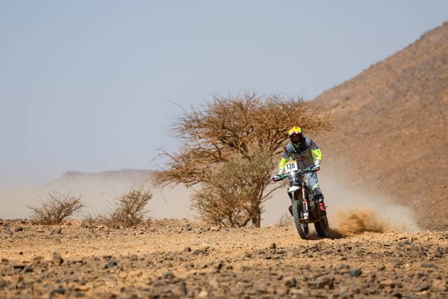 W2RC - RALLYE DU MAROC 2026 120 GARMENDIA Urko (esp), Penita Factory Team, KTM 450 Rally Factory Replica, FIM W2RC, Rally 2, action, during the Stage 1 of the Rallye du Maroc 2026, 4th round of the 2026 WR2C Championship from September 29, 2026 between Agadir and Zagora, Morocco - AgadirMorocco Copyright: xFREDERICxLExFLOCxHx