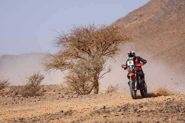 W2RC - RALLYE DU MAROC 2026 39 MELOT Benjamin (fra), Esprit KTM, KTM 450 Rally Factory Replica, FIM W2RC, Rally 2, action, during the Stage 1 of the Rallye du Maroc 2026, 4th round of the 2026 WR2C Championship from September 29, 2026 between Agadir and Zagora, Morocco - AgadirMorocco Copyright: xFREDERICxLExFLOCxHx