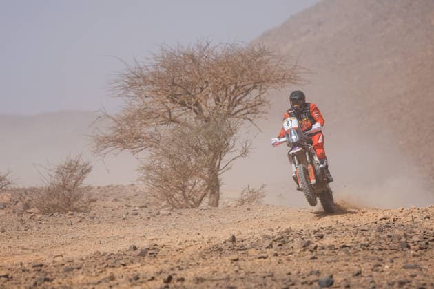 W2RC - RALLYE DU MAROC 2026 87 SERTILHANGES Valentin (fra), Horizon Moto 95, KTM 450 Rally Factory Replica, FIM W2RC, Rally 2 MM, action, during the Stage 1 of the Rallye du Maroc 2026, 4th round of the 2026 WR2C Championship from September 29, 2026 between Agadir and Zagora, Morocco - AgadirMorocco  Copyright: xFREDERICxLExFLOCxHx