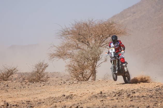 W2RC - RALLYE DU MAROC 2026 95 FREZZE PISSONI Baltazar (arg), Xraids Experience, KTM 450 Rally Factory Replica, FIM W2RC, Rally 2 J, action, during the Stage 1 of the Rallye du Maroc 2026, 4th round of the 2026 WR2C Championship from September 29, 2026 between Agadir and Zagora, Morocco - AgadirMorocco Copyright: xFREDERICxLExFLOCxHx