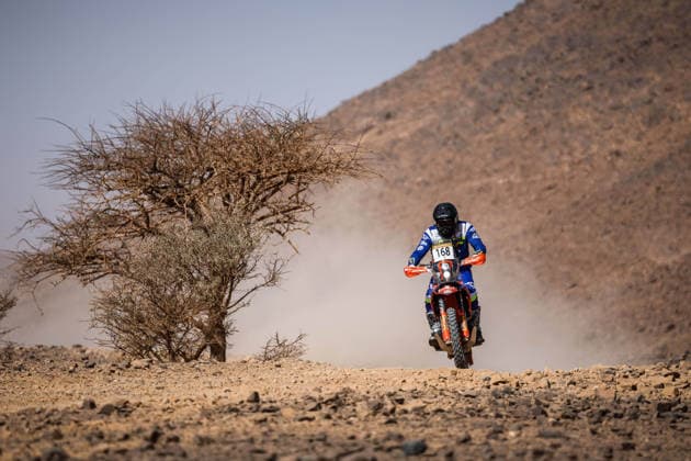 W2RC - RALLYE DU MAROC 2026 168 KUKKONEN Atte (fin), Arctic Foxes, KTM EXC 450, FIM W2RC, Rally 3, action, during the Stage 1 of the Rallye du Maroc 2026, 4th round of the 2026 WR2C Championship from September 29, 2026 between Agadir and Zagora, Morocco - AgadirMorocco Copyright: xFREDERICxLExFLOCxHx