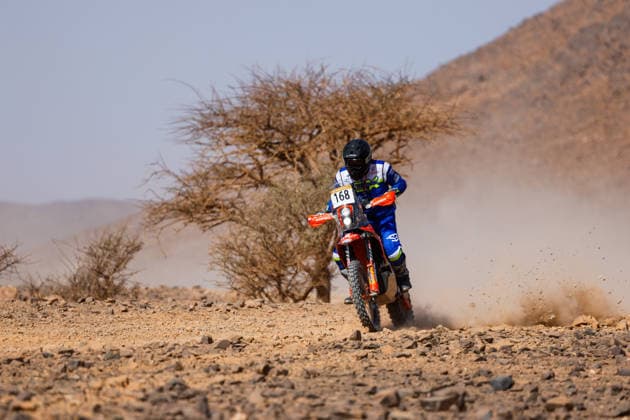 W2RC - RALLYE DU MAROC 2026 168 KUKKONEN Atte (fin), Arctic Foxes, KTM EXC 450, FIM W2RC, Rally 3, action, during the Stage 1 of the Rallye du Maroc 2026, 4th round of the 2026 WR2C Championship from September 29, 2026 between Agadir and Zagora, Morocco - AgadirMorocco Copyright: xFREDERICxLExFLOCxHx