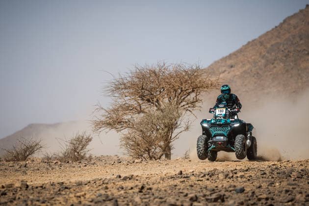 W2RC - RALLYE DU MAROC 2026 180 KANOPKINAS Antanas (ltu), CFMoto Thunder Racing Team, CFMoto CForce 1000, FIM W2RC, Quad, action, during the Stage 1 of the Rallye du Maroc 2026, 4th round of the 2026 WR2C Championship from September 29, 2026 between Agadir and Zagora, Morocco - AgadirMorocco  Copyright: xFREDERICxLExFLOCxHx