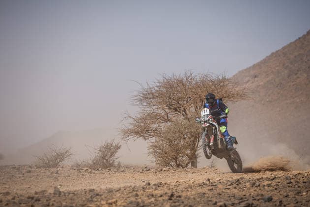 W2RC - RALLYE DU MAROC 2026 127 PERLETTI Filippo (ita), Moto Club Lago D Iseo, Kove 450 Rally, FIM W2RC, Rally 2, action, during the Stage 1 of the Rallye du Maroc 2026, 4th round of the 2026 WR2C Championship from September 29, 2026 between Agadir and Zagora, Morocco - AgadirMorocco Copyright: xFREDERICxLExFLOCxHx