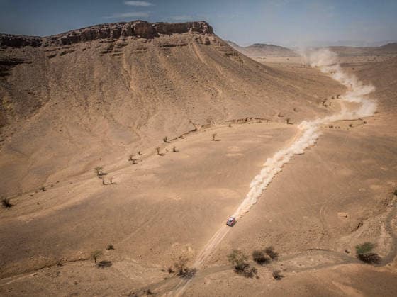 W2RC - RALLYE DU MAROC 2026 220 SERRADORI Mathieu (fra), MINAUDIER Loïc (fra), Century Racing CR7, Century Racing Factory Team, FIA W2RC, ULT T1+, action, during the Stage 1 of the Rallye du Maroc 2026, 4th round of the 2026 WR2C Championship from September 29, 2026 between Agadir and Zagora, Morocco - AgadirMorocco Copyright: xFREDERICxLExFLOCxHx