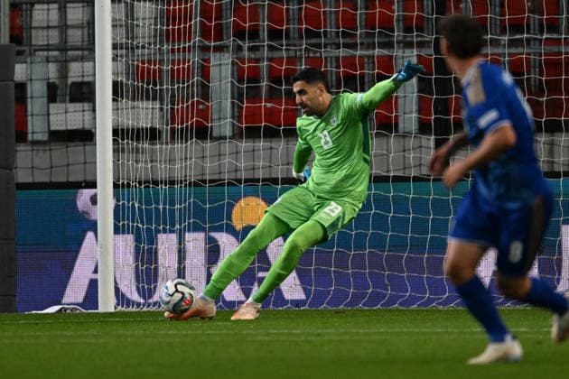 SOCCER - UEFA Nations League - Israel vs. Kosovo Photo by IPA ABACAPRESS.COM89189666 - Assaf Tzur (Israel) during the Nations League, Matchday 3, League B, Group B3, between Israel and Kosovo on October 1, 2026, at Nagyerdei Stadion in Debrecen, Hungary Haifa Israel  Copyright: xIPAxSport ABACAx