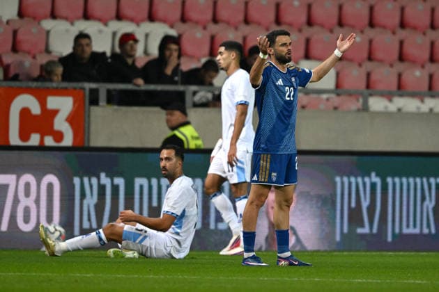 SOCCER - UEFA Nations League - Israel vs. Kosovo Photo by IPA ABACAPRESS.COM89189669 - Muharrem Jashari (Kosovo) during the Nations League, Matchday 3, League B, Group B3, between Israel and Kosovo on October 1, 2026, at Nagyerdei Stadium in Debrecen, Hungary Haifa Israel  Copyright: xIPAxSport ABACAx