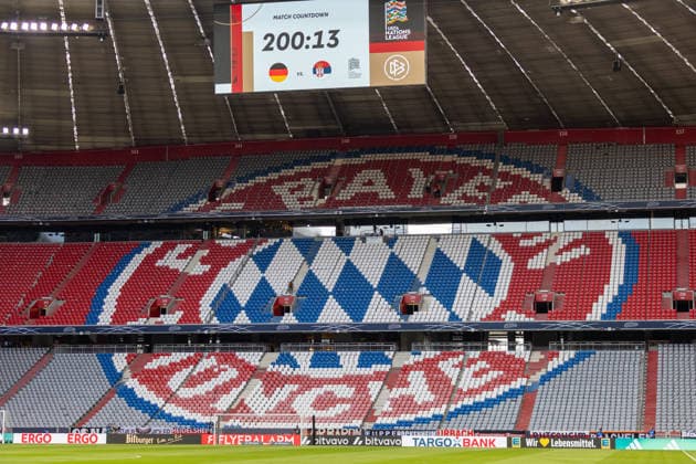 Soccer: UEFA Nations League 2026–2027, Matchday 3: Germany vs. Serbia, Allianz Arena, Munich, Stands Copyright: xMichellexLukax
