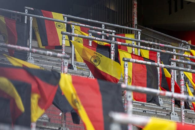 Soccer: UEFA Nations League 2026–2027, Matchday 3: Germany vs. Serbia at the Allianz Arena in Munich—Fans Waving Flags Copyright: xMichellexLukax