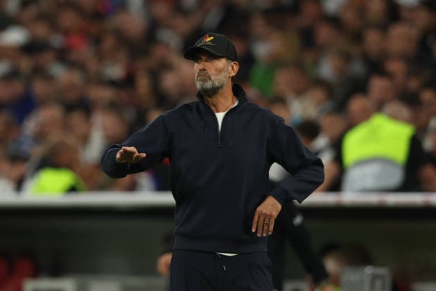 MUNICH, GERMANY - OCTOBER 01: Jurgen Klopp, manager of Germany national team, Nationalteam reacts during the UEFA Nations League 2026 27 League A match between Germany and Serbia at Allianz Arena on October 01, 2026 in Munich, Germany. Germany National team v Serbia National team Copyright: xx