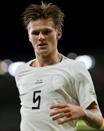 261001 David Moller Wolfe of Norway during the Nations League soccer match between Wales and Norway on October 1, 2026 in Cardiff. Photo by Vegard Grott, BILDBYRAN. Code: VG VG1015 bbeng soccer football fotball Nations League international match Norway Wales bbeng soccer football fotball Nations League international match Norway Wales  Copyright: VEGARDxGRoTT BB261001VG056