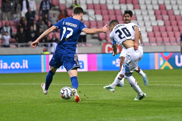SOCCER - UEFA Nations League - Israel vs. Kosovo Photo by IPA ABACAPRESS.COM89189933 - Liel Abada (Israel) during the Nations League phase, Matchday 3, League B Group B3, between Israel and Kosovo on October 1, 2026, at Nagyerdei Stadium in Debrecen, Hungary Haifa Israel  Copyright: xIPAxSport ABACAx