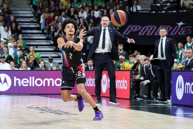BASKET BALL : Paris Basket Vs Zalgiris Kaunas - Euroligue - 01 10 2026 Nadir Hifi (Paris) ParisFrance  Copyright: xMichaelxBaucherx
