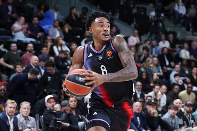 BASKET BALL : Paris Basket Vs Zalgiris Kaunas - Euroligue - 01 10 2026 Jared Rhoden (Paris) ParisFrance  Copyright: xMichaelxBaucherx