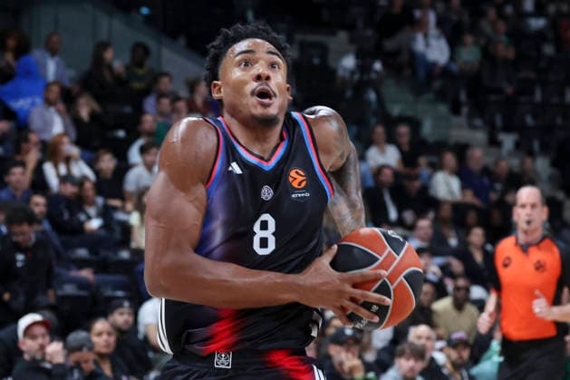 BASKET BALL : Paris Basket Vs Zalgiris Kaunas - Euroligue - 01 10 2026 Jared Rhoden (Paris) ParisFrance  Copyright: xMichaelxBaucherx