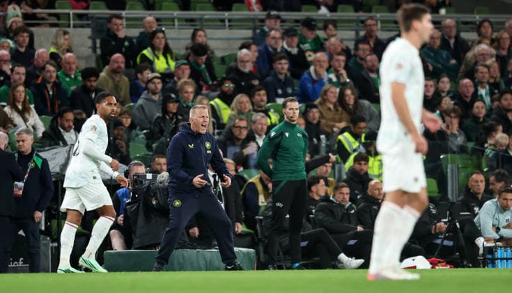 UEFA Nations League Group Stage, Aviva Stadium, Dublin 1 10 2026 Republic of Ireland vs Austria Ireland Head Coach Heimir Hallgrimsson Heimir Hallgrimsson 1 10 2026  Copyright: xx NE1L6030