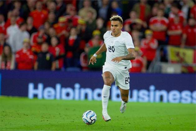 RECORD DATE NOT STATED Football - UEFA Nations League - Group A4 - Wales v Norway CARDIFF, WALES - Thursday, October 1, 2026: Norway s Antonio Nusa during the UEFA Nations League Group A4 Matchday 3 match between Wales and Norway at the Cardiff City Stadium. (Photo by David Rawcliffe Propaganda) CARDIFF Cardiff City Stadium CARDIFF WALES  Copyright: xDavidxRawcliffex 2026-10-01-Wales_v_Norway-082