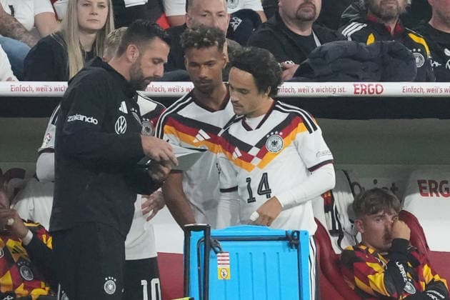Mika Baur (Germany) will become the 1,000th player to make his debut in DFB history. Munich, October 1, 2026: Germany vs. Serbia, UEFA Nations League, Matchday 3, Allianz Arena