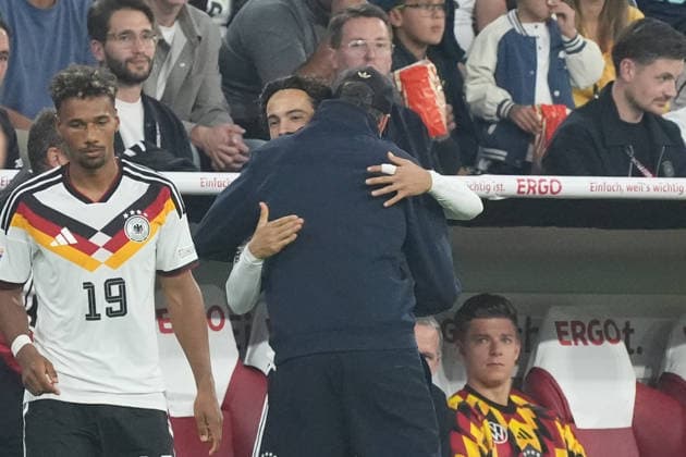 Mika Baur (Germany) will become the 1,000th player to make his debut in the history of the DFB under national team coach Jürgen Klopp (Germany). Munich, October 1, 2026: Germany vs. Serbia, UEFA Nations League, Matchday 3, Allianz Arena