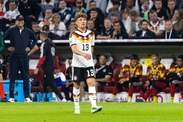 Soccer: UEFA Nations League 2026–2027, Matchday 3: Germany vs. Serbia at Allianz Arena, Munich; Philipp Treu (Germany); 13 cutouts Copyright: xMichellexLukax
