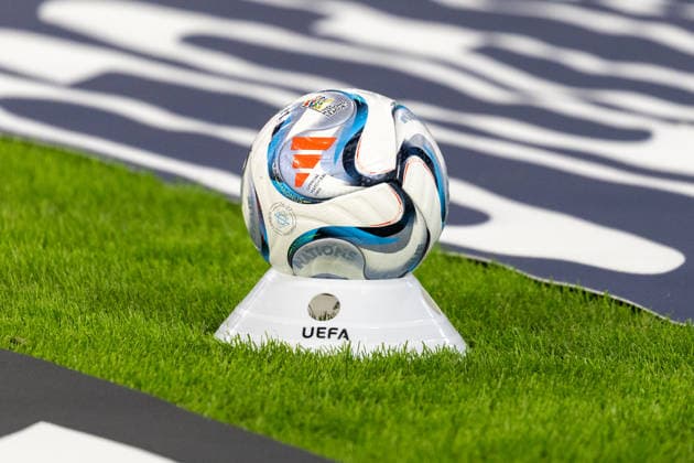 Soccer: UEFA Nations League 2026–2027, Matchday 3: Germany vs. Serbia at Allianz Arena, Munich—Match Ball Copyright: xMichellexLukax