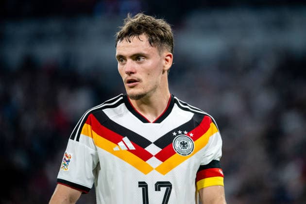 October 1, 2026, GER, Soccer, Men s, UEFA Nations League International Match, League A, Matchday 3, Germany vs. Serbia; Florian Wirtz (Germany), 17, wearing the captain s armband; Munich, Allianz Arena, Bavaria, Germany Copyright: xNordphoto Memmlerx