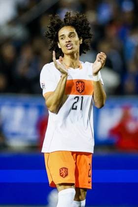 THESSALONIKI - Gjivai ZechiÃ«l of the Netherlands during the UEFA Nations League match between Greece and the Netherlands at Toumba Stadium on October 1, 2026, in Greece. KOEN VAN WEEL ANP xVIxANPxSportx xxANPxIVx 571102152 originalFilename: 571102152