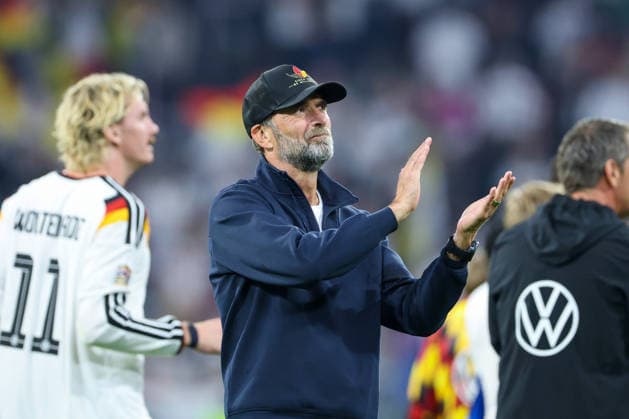 October 1, 2026, GER, Soccer, Men s, UEFA Nations League International Match, League A, Matchday 3, Germany vs. Serbia; Jürgen Klopp, Head Coach of Germany; DFB; DFL regulations prohibit any use of photographs as image sequences and or quasi-video; Munich, Allianz Arena, Bavaria, Germany Copyright: xNordphoto Schneiderx