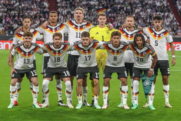 Monachium 01.10.2026. PIlka nozna UEFA Liga Narodow sezon 2026 2027 kolejka 3 mecz: Niemcy - Serbia --- Football UEFA Nations League season 2026 2027 round 3 match: Germany - Serbia nz Germany Fot. Kacper Staniec NEWSPIX.PL --- newspix.pl POLAND OUT! 