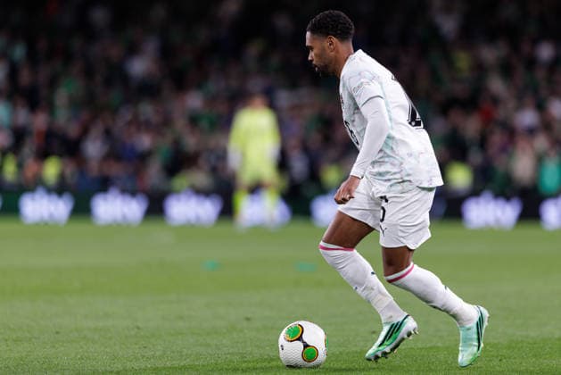 SOCCER - NL, IRL vs AUT DUBLIN,IRELAND,01.OCT.26 - SOCCER - UEFA Nations League, OEFB international match, Länderspiel, Nationalmannschaft Ireland vs Austria. Image shows Phillipp Mwene (AUT).  GEPAxpictures xArminxRauthner
