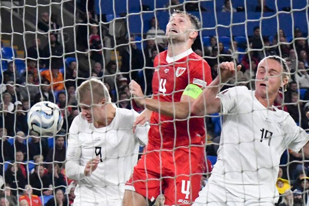 Football - 2026 2027 UEFA Nations League - League A, Group Four: Wales vs. Norway - Cardiff City Stadium - Thursday 1st October 2026 Lewis Koumas WALES fails to connect in front of goal in the final minutes colorsport winston bynorth