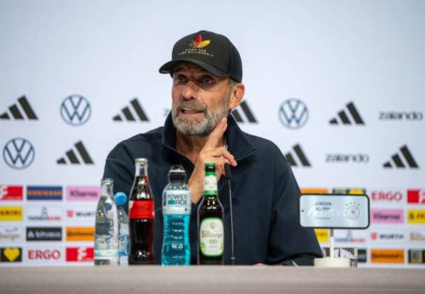 Soccer, Men s, 2026–27 Season, UEFA Nations League League A, Group 2, Matchday 3 in Munich, Germany vs. Serbia 2–0, Germany Head Coach Jürgen Klopp, October 1, 2026, Copyright: xMatthiasxKochx