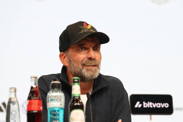 Jürgen Klopp, Germany s national team coach, at the post-match press conference, GER, Germany vs. Serbia, soccer, UEFA Nations League, Matchday 3, 2026–2027 season, October 1, 2026, GER, Germany vs. Serbia, soccer, UEFA Nations League, Matchday 3, 2026–2027 season, October 1, 2026, Munich Copyright: xEibner-Pressefoto JennixMaulx EP_JML