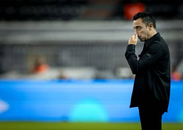 THESSALONIKI - Netherlands coach Xavi Hernandez during the UEFA Nations League match between Greece and the Netherlands at Toumba Stadium on October 1, 2026, in Greece. KOEN VAN WEEL ANP xVIxANPxSportx xxANPxIVx 571123582 originalFilename: 571123582