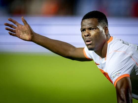 THESSALONIKI - Denzel Dumfries of the Netherlands during the UEFA Nations League match between Greece and the Netherlands at Toumba Stadium on October 1, 2026, in Greece. KOEN VAN WEEL ANP xVIxANPxSportx xxANPxIVx 571123606 originalFilename: 571123606