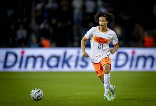 THESSALONIKI - Gjivai ZechiÃ«l of the Netherlands during the UEFA Nations League match between Greece and the Netherlands at Toumba Stadium on October 1, 2026, in Greece. KOEN VAN WEEL ANP xVIxANPxSportx xxANPxIVx 571123642 originalFilename: 571123642