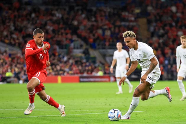 Wales v Denmark UEFA Nations League Antontio Nusa Of Norway during the UEFA Nations League Group D match at the Cardiff City Stadium, Cardiff 01 10 2026 UK Newspapers OUT Copyright: xGeraintxNicholasx FIL-24019-0073
