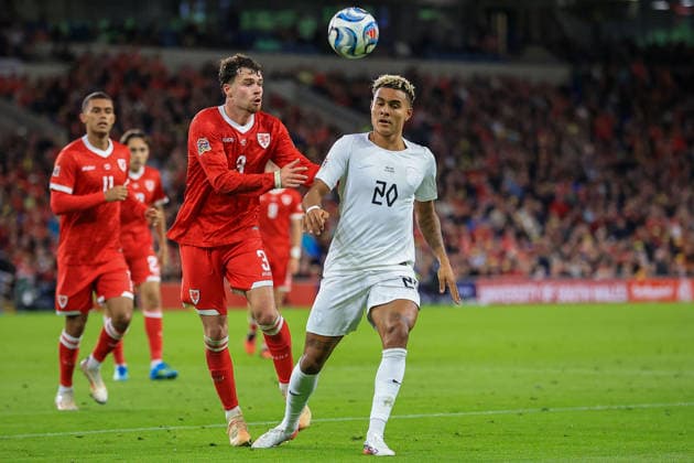 Wales v Denmark UEFA Nations League Antontio Nusa Of Norway during the UEFA Nations League Group D match at the Cardiff City Stadium, Cardiff 01 10 2026 UK Newspapers OUT Copyright: xGeraintxNicholasx FIL-24019-0075