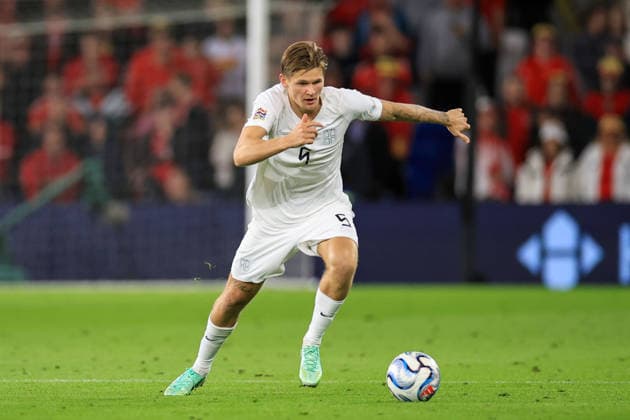 Wales v Denmark UEFA Nations League David Wolfe Of Norway during the UEFA Nations League Group D match at the Cardiff City Stadium, Cardiff 01 10 2026 UK Newspapers OUT Copyright: xGeraintxNicholasx FIL-24019-0100