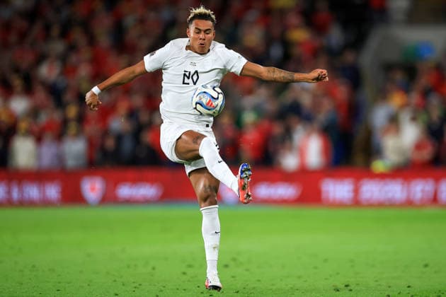 Wales v Denmark UEFA Nations League Antontio Nusa Of Norway during the UEFA Nations League Group D match at the Cardiff City Stadium, Cardiff 01 10 2026 UK Newspapers OUT Copyright: xGeraintxNicholasx FIL-24019-0125