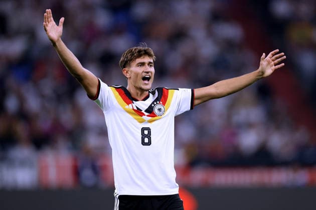 BISHOP Tom Team Germany UEFA Nations League 2026–2027 Season Match: Germany vs. Serbia 2–0 October 1, 2026, Munich DFL REGULATIONS PROHIBIT ANY USE OF PHOTOGRAPHS AS IMAGE SEQUENCES AND OR QUASI-VIDEO Copyright: xLacixPerenyix