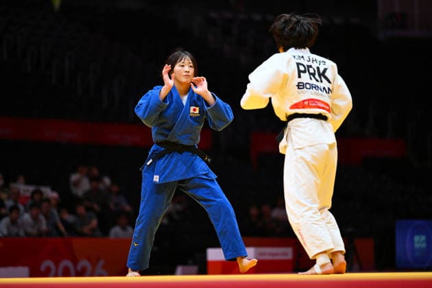 Narumi Tanioka (JPN), OCTOBER 1, 2026 - Judo : Women s -63kg Final at Aichi International Arena during the Asian Games Aichi-Nagoya 2026 in Aichi, Japan. Noxthirdxpartyxsales  aflo_352419557 KenjiroxMatsuox
