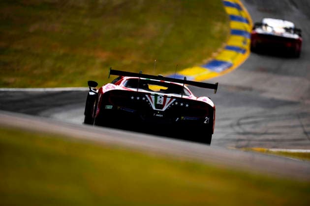 AUTO - IMSA - PETIT LE MANS 2026 21 FUOCO Antonio (ita), MANN Simon (gbr), WADOUX Lilou (fra), AF Corse, Ferrari 296 GT3 Evo, action during the 2026 Motul Petit Le Mans, 11th round of the 2026 IMSA WeatherTech SportsCar Championship, from October 1 to 3, 2026 on the Michelin Raceway Road Atlanta in Braselton, Georgia, United States of America - BraseltonUnited States Copyright: xFabrizioxBoldonix