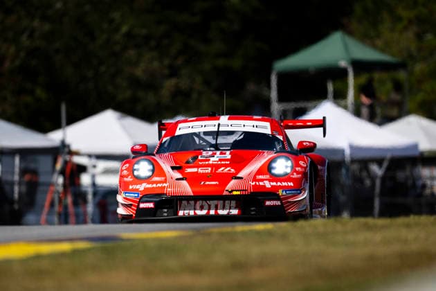 AUTO - IMSA - PETIT LE MANS 2026 911 BACHLER Klaus (aut), PREINING Thomas (aut), JAMINET Mathieu (frs), Manthey Racing, Porsche 911 GT3 R (992.2), action during the 2026 Motul Petit Le Mans, 11th round of the 2026 IMSA WeatherTech SportsCar Championship, from October 1 to 3, 2026 on the Michelin Raceway Road Atlanta in Braselton, Georgia, United States of America - BraseltonUnited States Copyright: xFabrizioxBoldonix