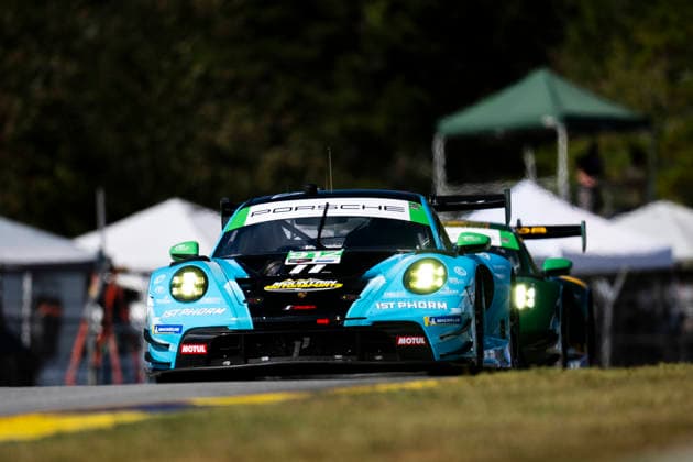AUTO - IMSA - PETIT LE MANS 2026 912 HARDWICK Ryan (usa), PERA Riccardo (ita), SCHURING Morris (nld), Manthey 1st Phorm, Porsche 911 GT3 R (992.2), action during the 2026 Motul Petit Le Mans, 11th round of the 2026 IMSA WeatherTech SportsCar Championship, from October 1 to 3, 2026 on the Michelin Raceway Road Atlanta in Braselton, Georgia, United States of America - BraseltonUnited States Copyright: xFabrizioxBoldonix
